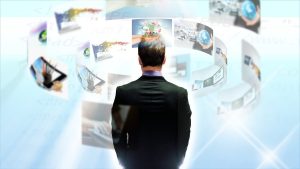 man wearing a suit thinking